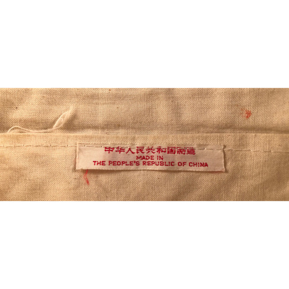 Vintage, 1970's, Boho Macrame Handbag/ Clutch, w/ Wristlet Strap, Flower, Ivory - Picture 5 of 6